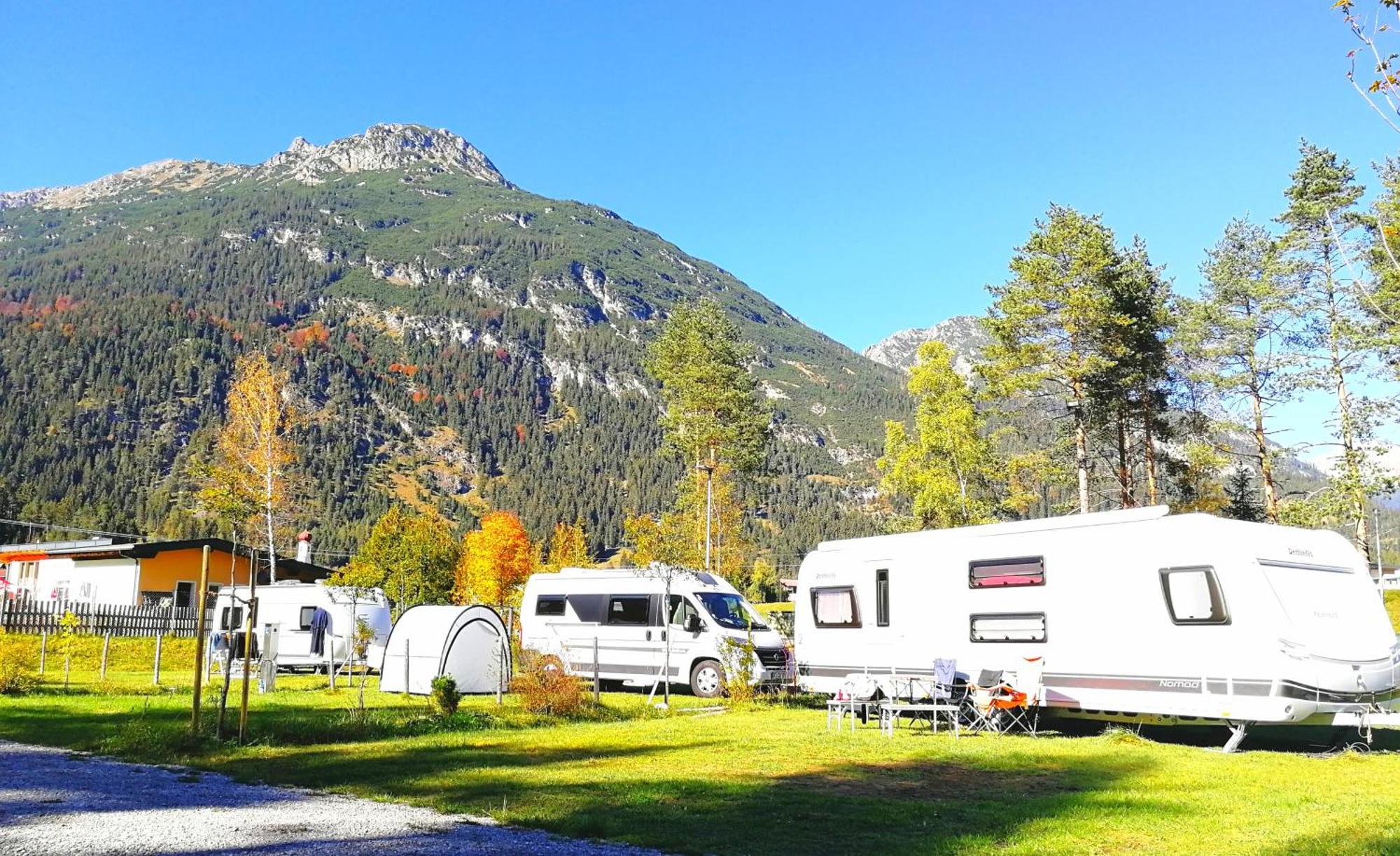 Camping Lechtal Vorderhornbach エクステリア 写真